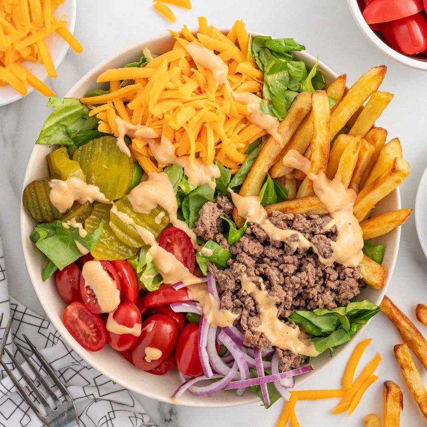Burger bowls