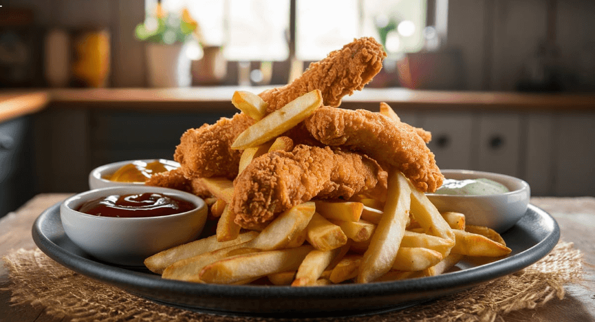 Chicken Tenders and Fries