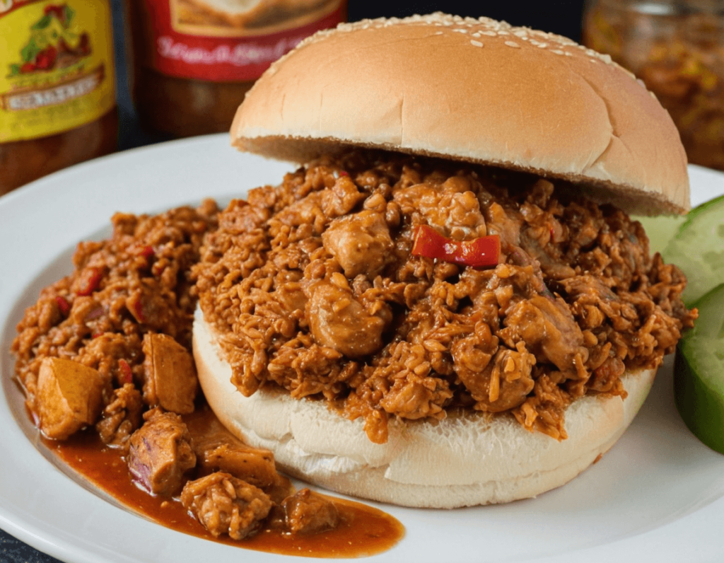 Delicious Cajun Chicken Sloppy Joes Recipe A Spicy Twist on a Classic