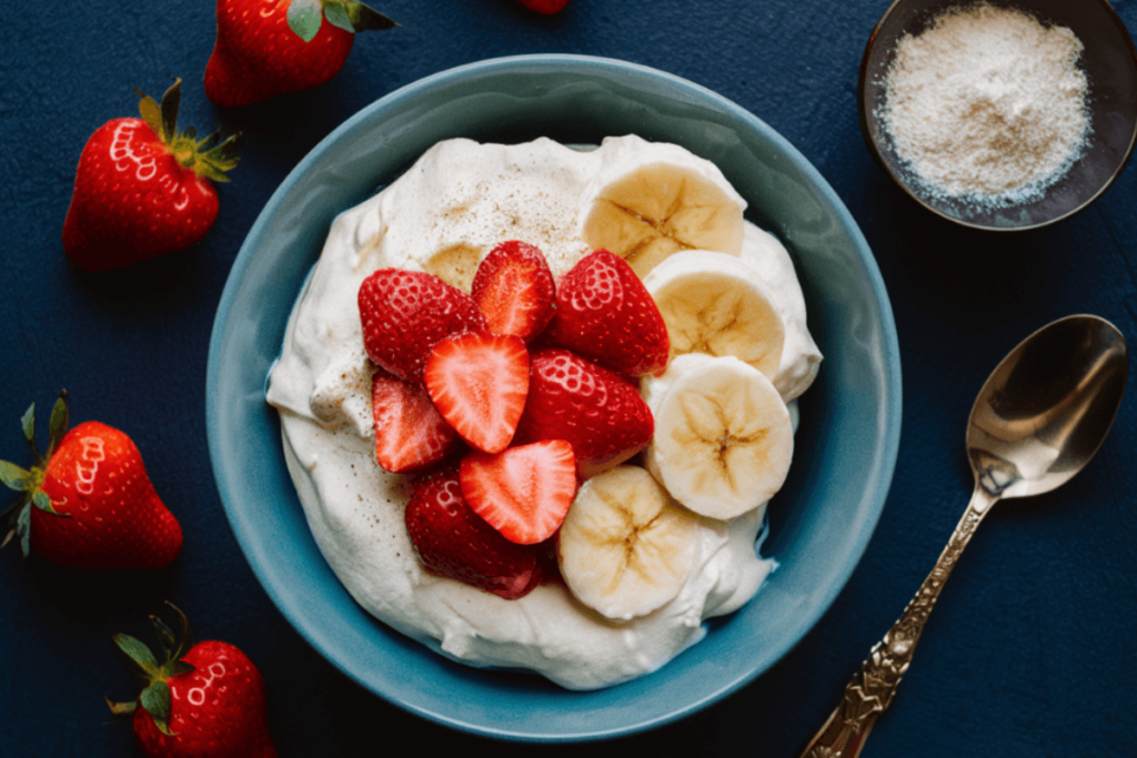 Strawberry Banana Pudding