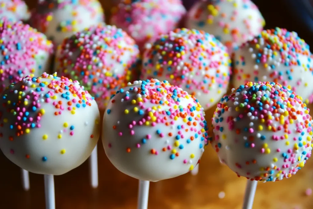 How do you get cake pops to stick together