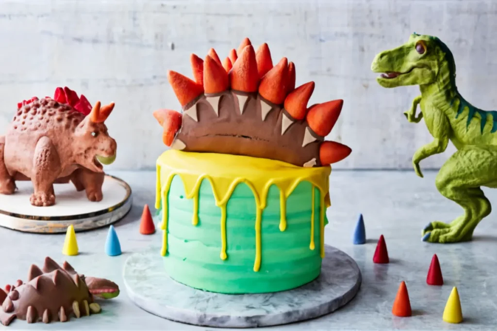 How to Make Spikes for a Dinosaur Cake