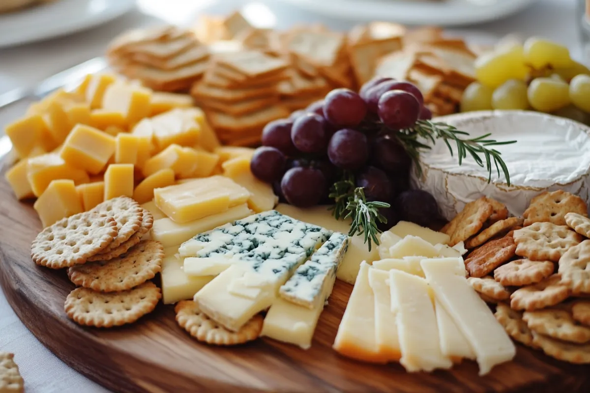 How to Present a Cheese and Cracker Platter