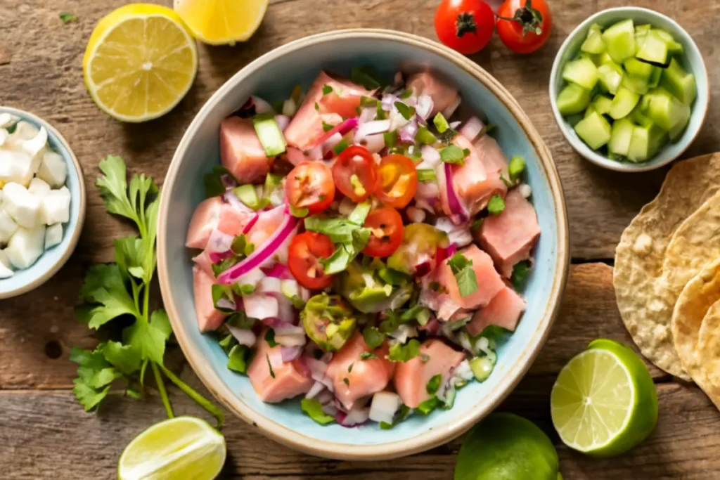 Traditional Tuna Ceviche Recipe Mexican Style